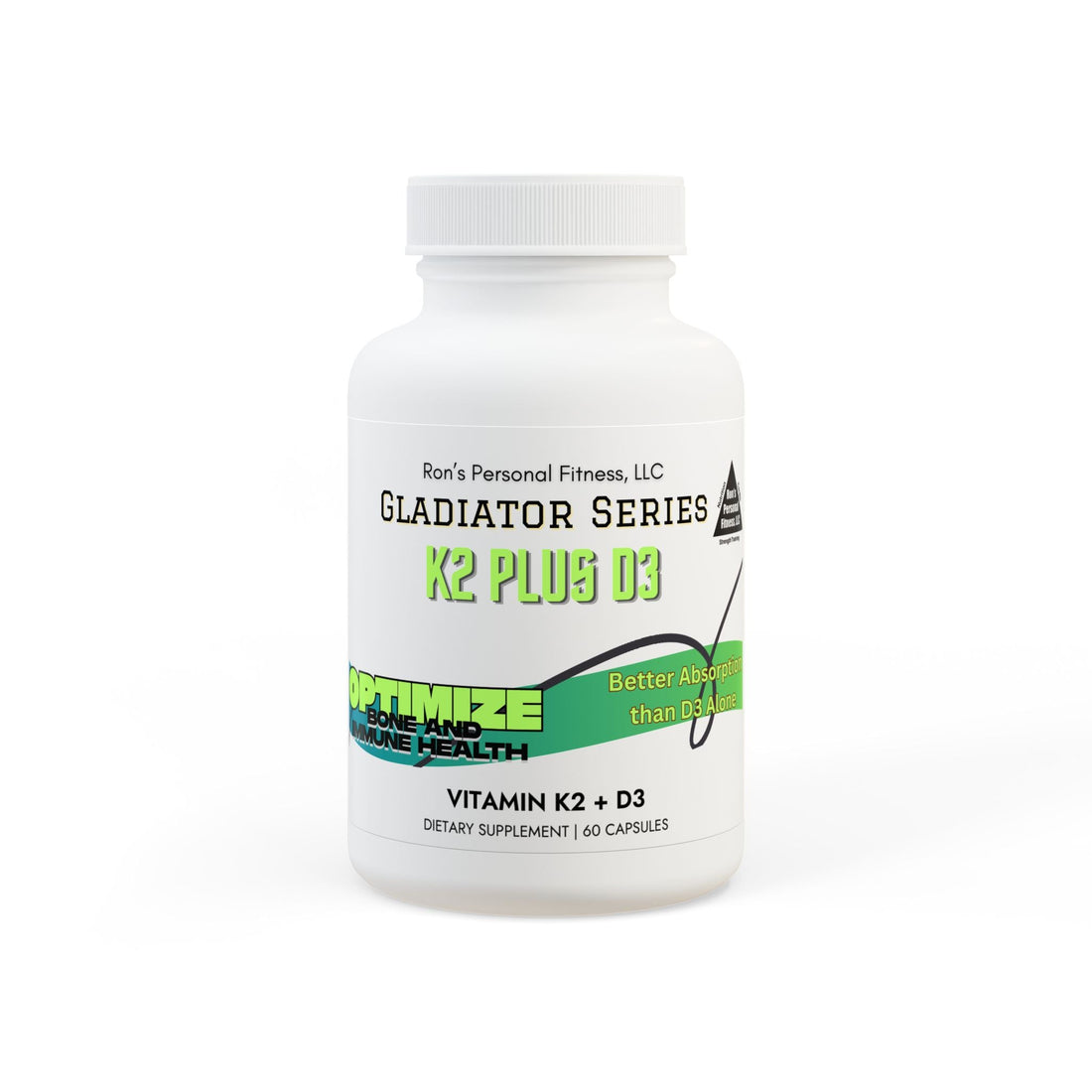 Gladiator Series K2 plus D3 supplement facts