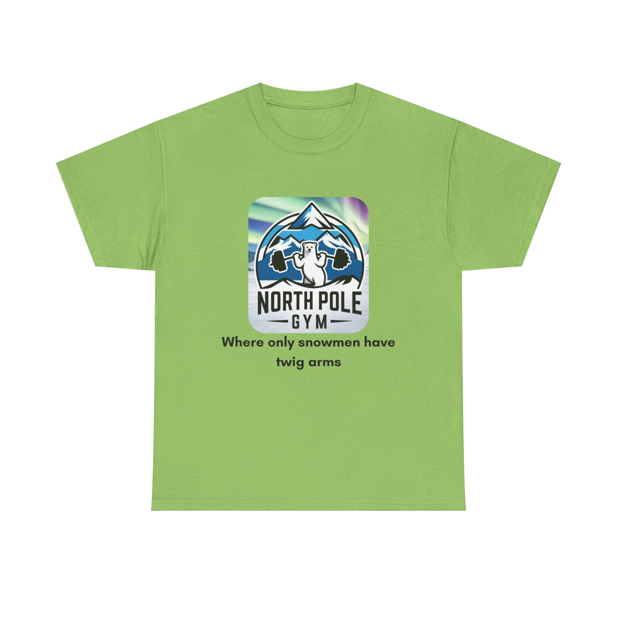 Funny North Pole Gym Tee