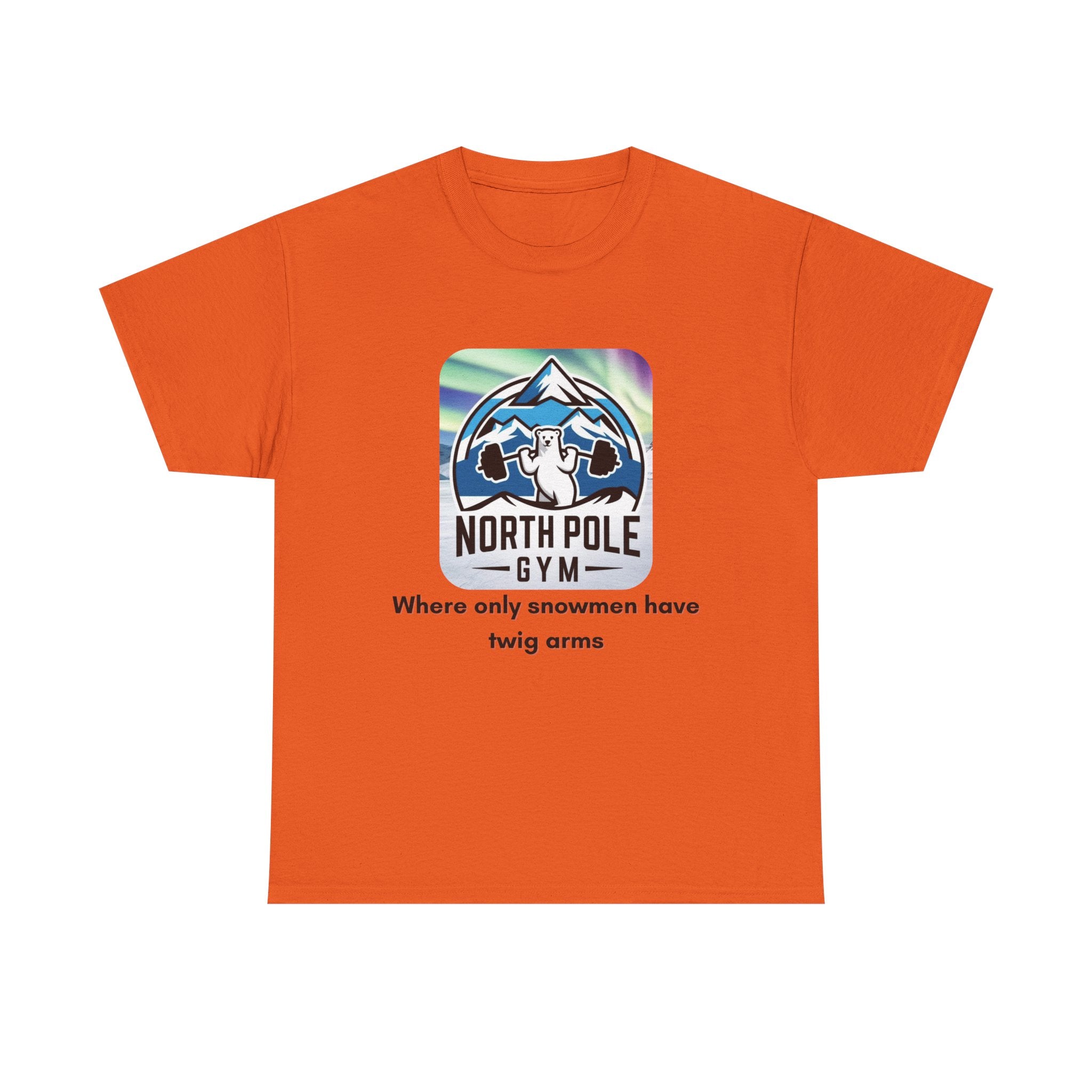 Funny North Pole Gym Tee