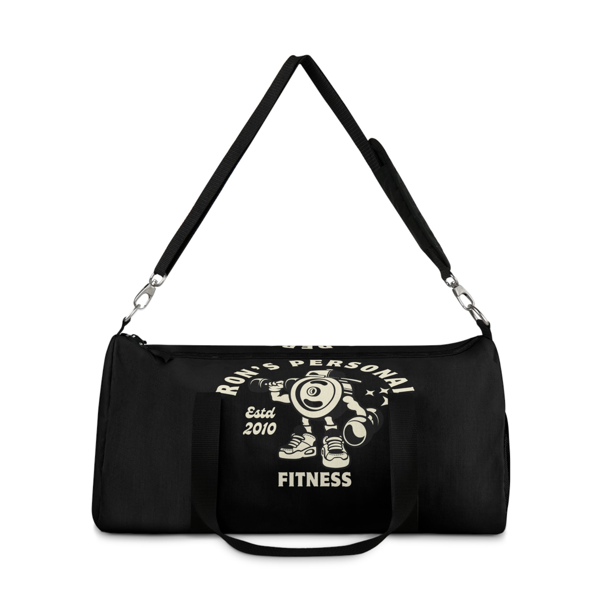 Personalized Fitness Duffel Bag — "Ron's Personal Fitness" Gym Travel Bag