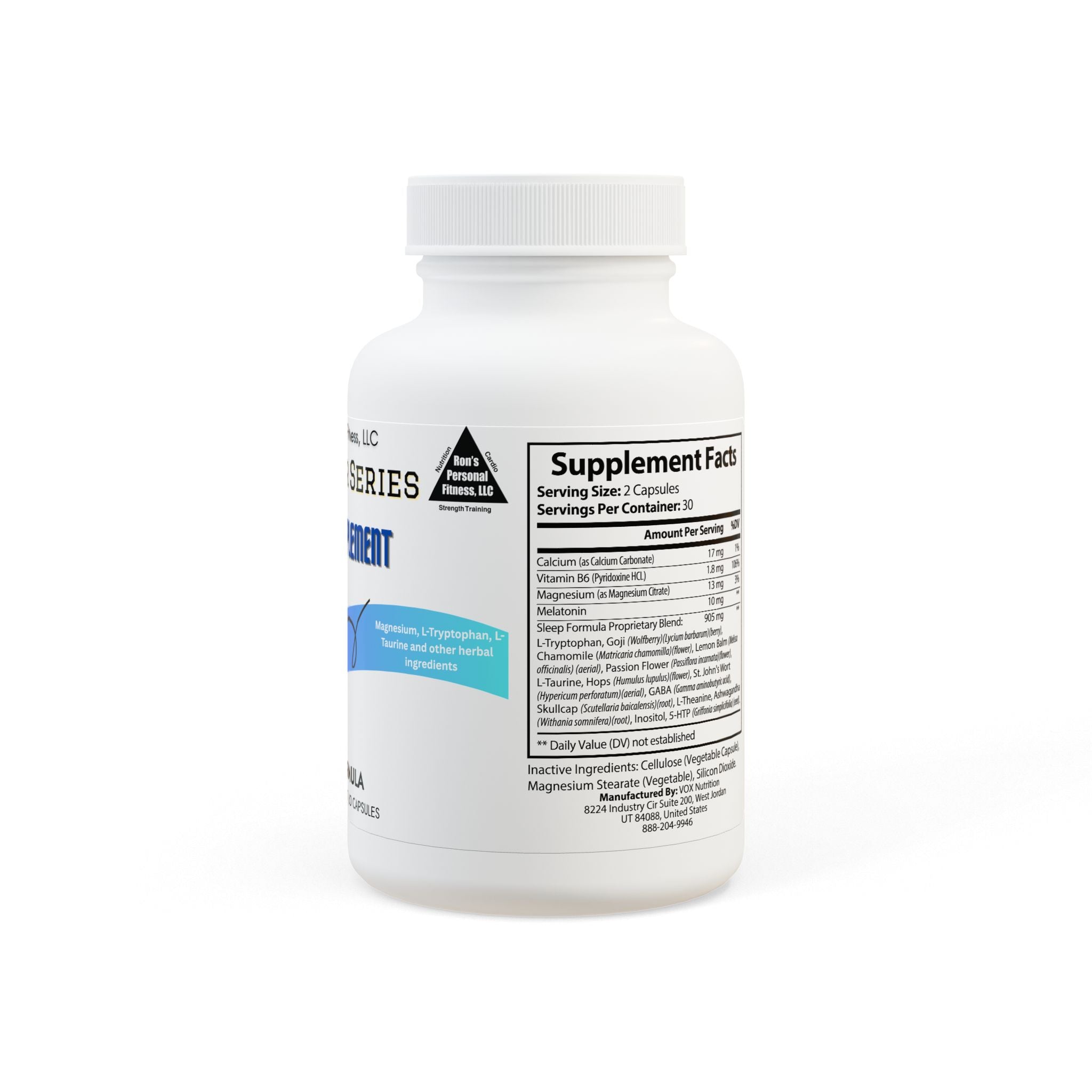 Gladiator Series Sleep Supplement (60 Capsules)