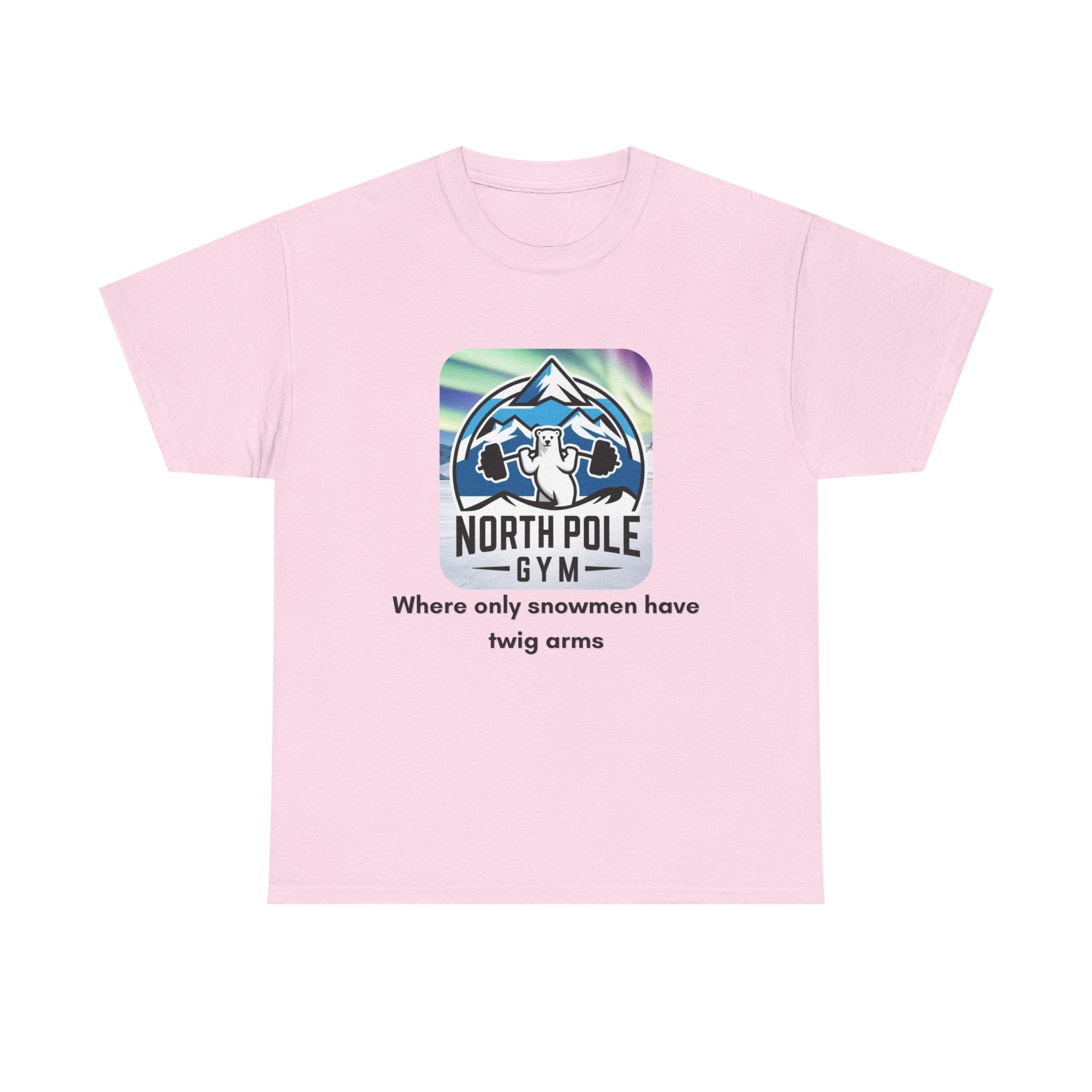 Funny North Pole Gym Tee