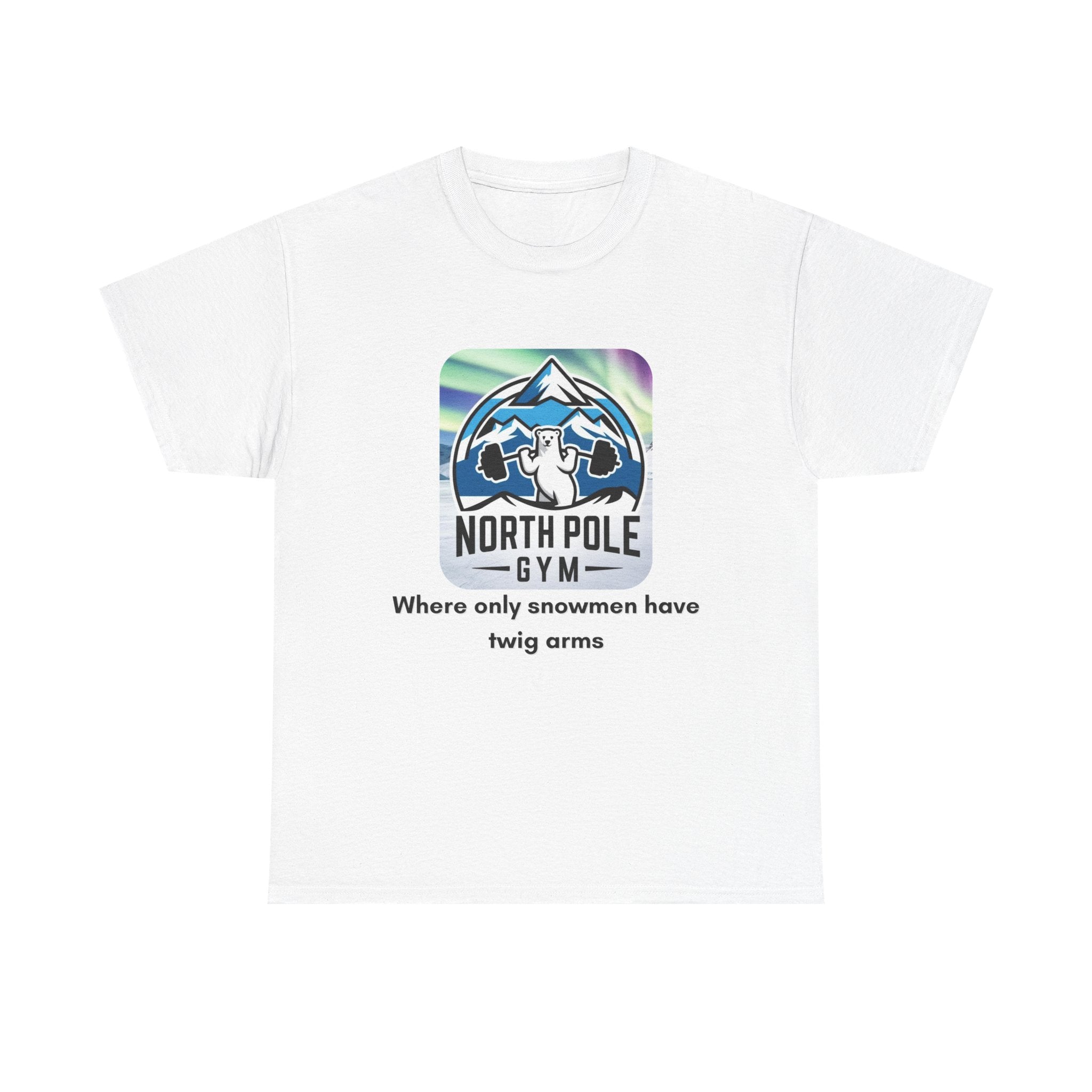 Funny North Pole Gym Tee
