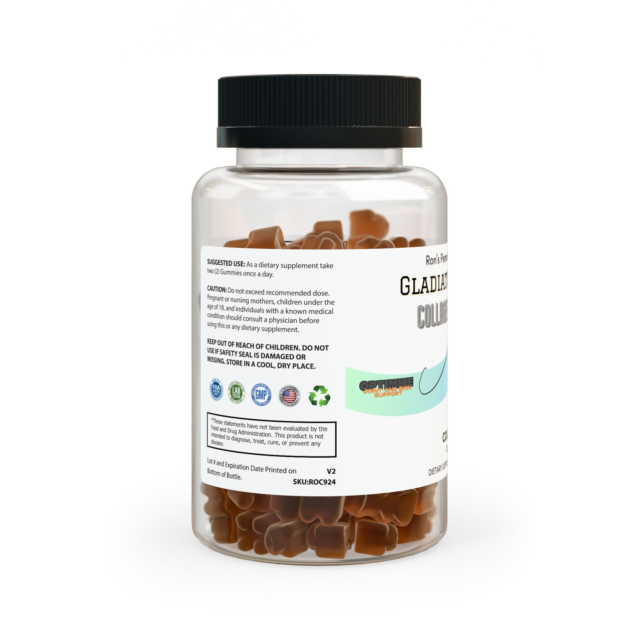 Gladiator Series Collagen Gummies (60 Gummies)