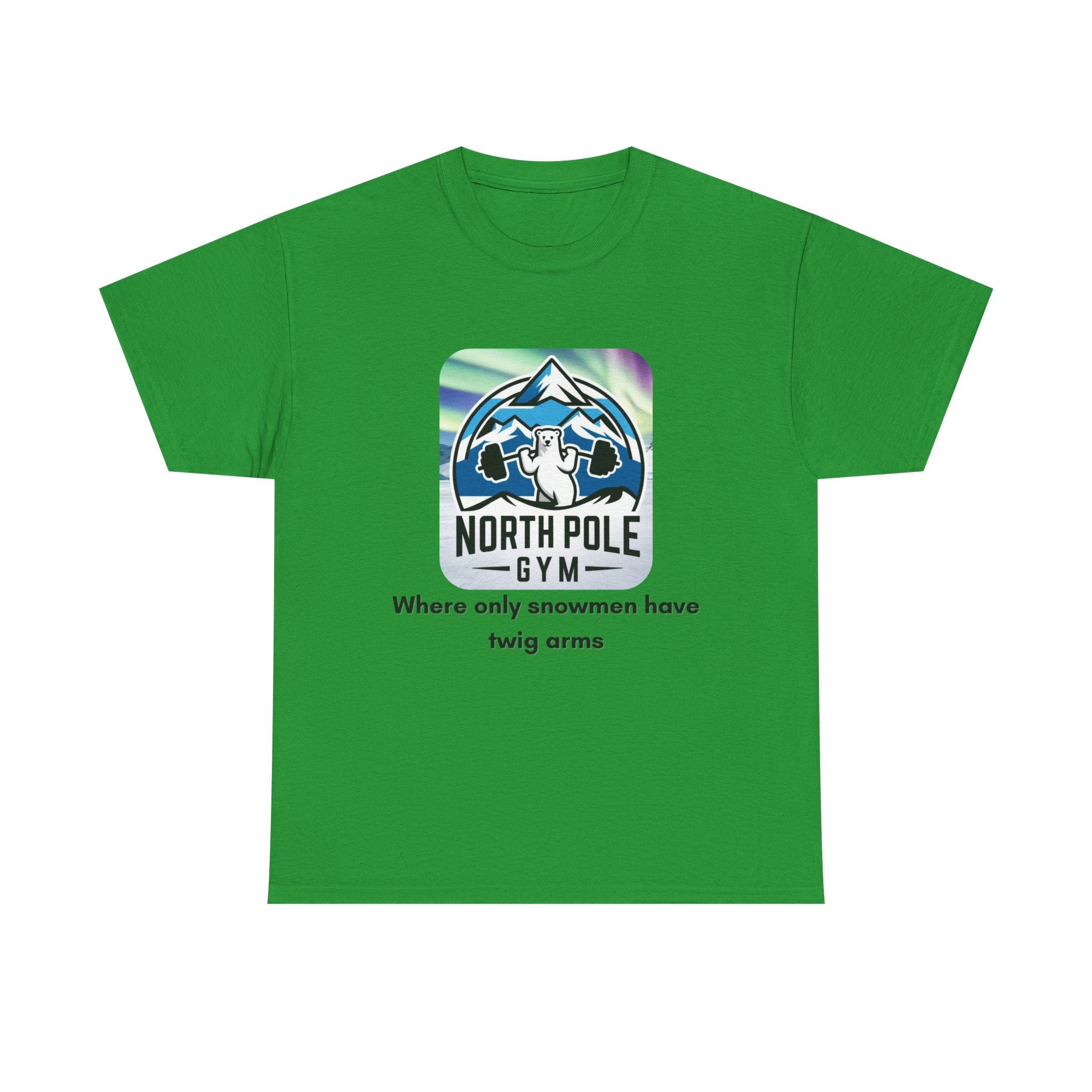 Funny North Pole Gym Tee