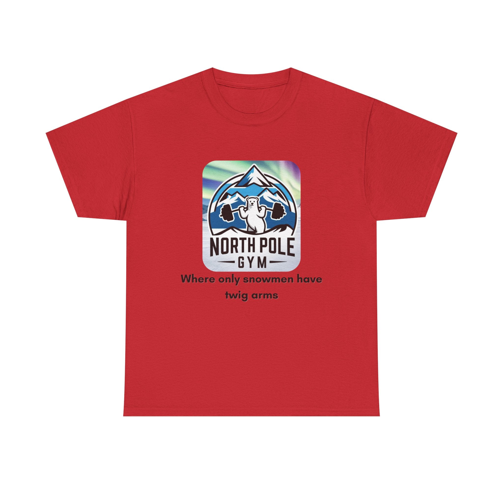 Funny North Pole Gym Tee
