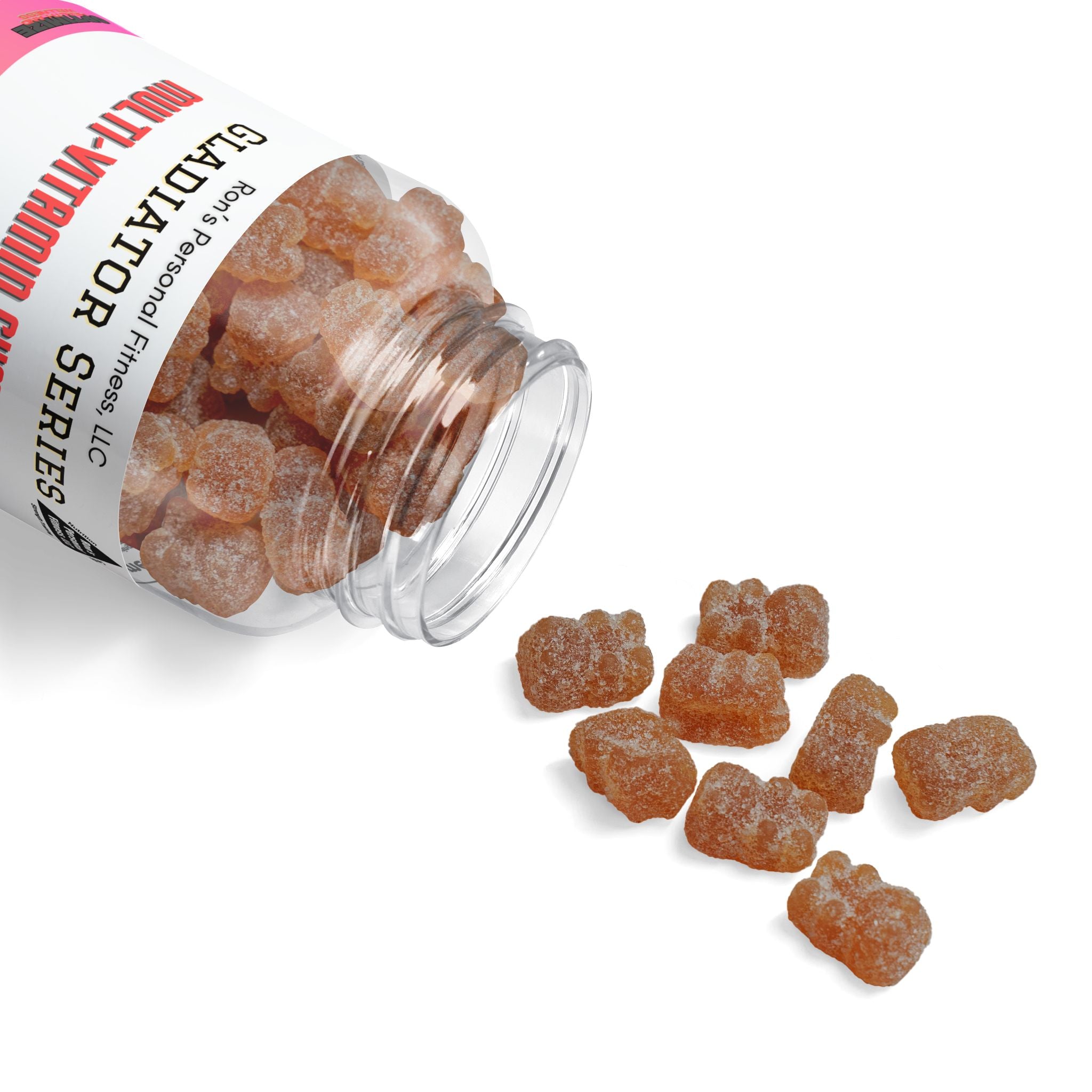 Gladiator Series Multivitamin Strawberry Gummies for Adults (60 Gummies)