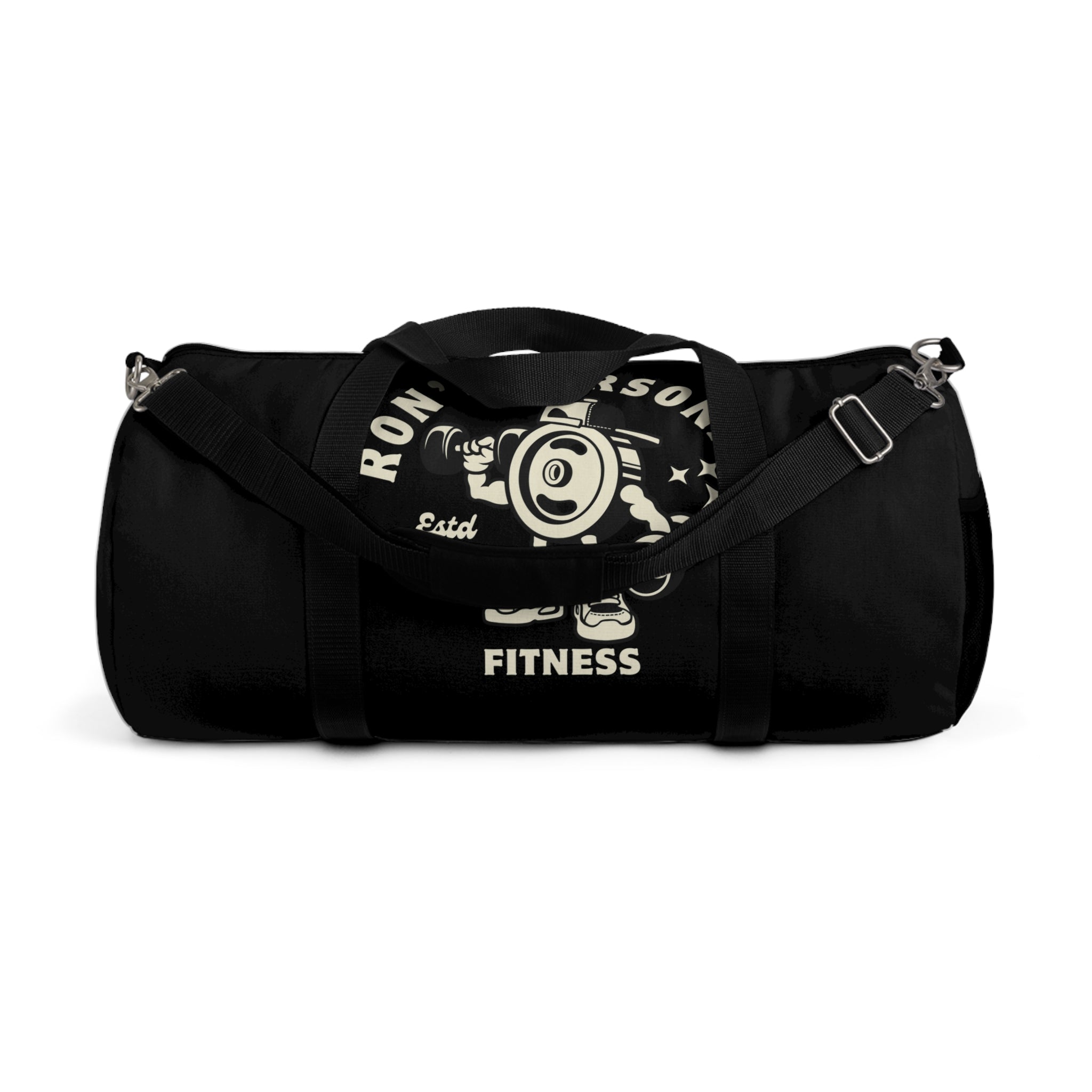 Personalized Fitness Duffel Bag — "Ron's Personal Fitness" Gym Travel Bag