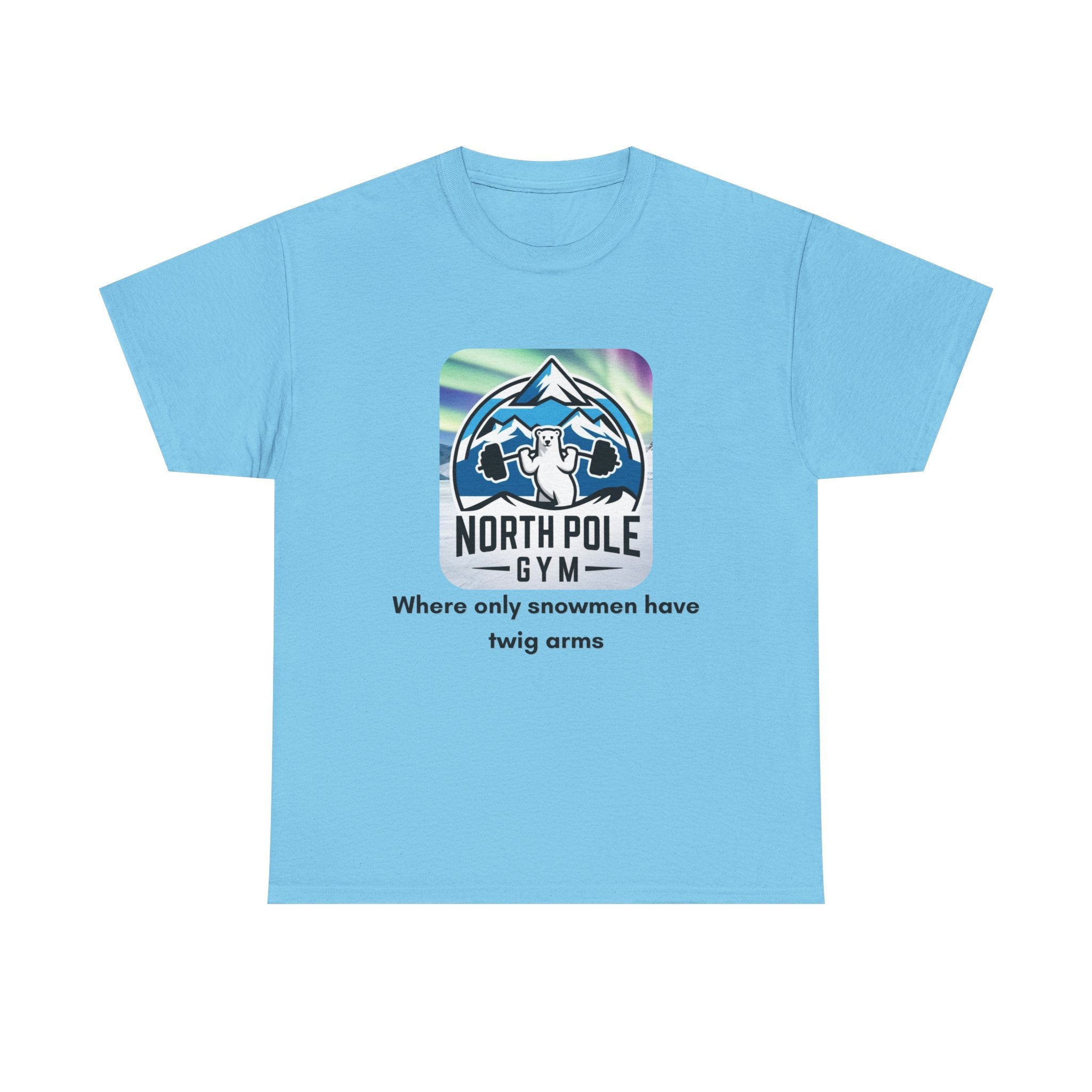 Funny North Pole Gym Tee
